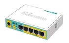 Маршрутизатор MikroTik RouterBOARD RB750UPr2 hEX PoE lite зовнішній адаптер живлення