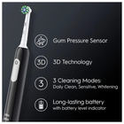 Електрична зубна щітка Oral-B Pro1 Black + TC (8001090914170) - зображення 4