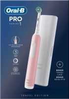 Електрична зубна щітка Oral-B Pro1 Pink + TC (8001090914217) - зображення 3