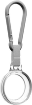 Holder z karabińczykiem Tech21 Evo Clear AirTag 1-Pack Cover Clear (T21-10213) - obraz 3