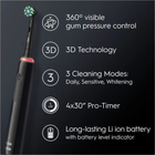 Szczoteczka elektryczna Oral-B Pro3 Black + Extra CA Black Brush Head + TC (8006540759912) - obraz 4
