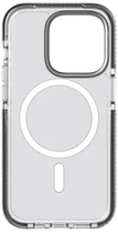 Панель Tech21 Evo Crystal MagSafe Cover для Apple iPhone 14 Pro Clear/Graphite Black (T21-9712) - зображення 4
