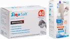 Акция Набор от простуды SinuSalt Бутылка для промывания носа и пакеты №26 + Соль для промывания носа в пакетах №40 (8470001859693а) - изображение 1
