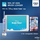 Szczoteczka elektryczna Oral-B Vitality Pro Kids Frozen HBOX (8006540772645) - obraz 6