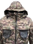 Куртка зимова тактика мембрана мультикам Pancer Protection 46 - зображення 6