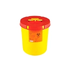 Контейнер для утилізації медичних відходів 2 л з кришкою Жовтий Moslab - зображення 1