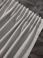 Комплект штор Декорін Щільний мікровелюр Каліфорнія 200х290 см Світло-сірих 2 шт (ROZ6400075425) - зображення 3