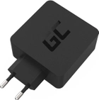 Мережевий зарядний пристрій Green Cell Charger USB-C Power Delivery USB3.0 Quick Charge 45 Вт Чорний (5903317222194) - зображення 1