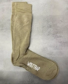 Термошкарпетки армійські, високі, утеплені Wolftrap, розмір 40-44, колір Хакі, теплі шкарпетки для військових - зображення 2