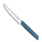 Кухонний ніж серейтор Victorinox Vx69006.12W2 Swiss Modern Steak & Pizza 230 мм синій