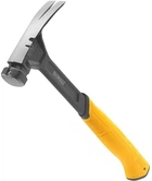 Молоток цельнометаллический DeWALT RIP-CLAW, вес головки 567 г, с прямым гвоздодером, общая длина 355 мм DWHT51004-0