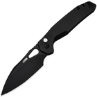 Ніж CJRB Knives Frack Black Blade AR-RPM9 Steel handle Чорний (27980386) - зображення 1