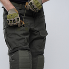 Штурмовые штаны UATAC GEN 5.2 с наколенниками (L) Olive (Олива) - изображение 6