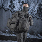 M-Tac тактична сумка-рюкзак Hammer Black / Сумка-рюкзак для ЗСУ / Військова сумка - зображення 9