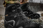 М-ТАС черевики тактичні Alligator Black / Черевики трекінгові чорні / Черевики військові демісезонні / Розмір 39 - зображення 7