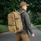 M-Tac тактический рюкзак Trooper Pack Coyote / Рюкзак тактический многофункциональный / Военный рюкзак - изображение 9
