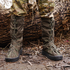 Тактичні Бахили водоштовхувальні, Військові гамаші на взуття для захисту від дощу Хакі L (42-45) - зображення 2