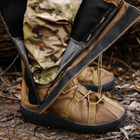 Тактические Бахилы водоталкивающие, Военные гамаши на обувь для Защиты от Дождя Койот L (42-45) - изображение 5