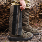 Тактичні Бахили водоштовхувальні, Військові гамаші на взуття для захисту від дощу Хакі M (39-41) - зображення 4