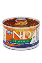 Влажный корм для собак Farmina N&D Grain Free Pumpkin Lamb Puppy Mini беззерновой с тыквой, ягненком, черникой