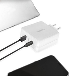 Мережевий зарядний пристрій LogiLink 2-Port USB-A/USB-C 100 Вт Білий (4052792067538) - зображення 5