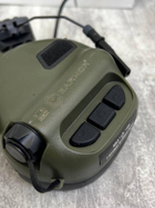 Активні навушники тактичні з мікрофоном на шолом Earmor M32H MOD3 Helmet Version РН6476 - зображення 14
