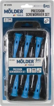 Викрутка (набір) (Molder Tools) кт. 6шт. -/+ для точних робіт MT32326