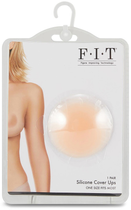 Nakładki na piersi Fit Silicone Nipple Cover Ups  One Size Cieleśne (196018403893)