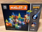 Конструктор магнитный со светом Limo Toy MAGniSTAR TB003 Конструкторское Бюро Городок трек 75 деталей