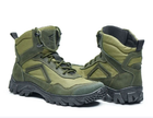 Тактические всесезонные ботинки "TRT - Tactical Recon Team" в оливе ЗСУ 45 размер - изображение 4