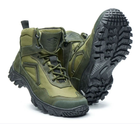 Тактичні всесезонні черевики "TRT - Tactical Recon Team" в оливі ЗСУ 42 розмір - зображення 3