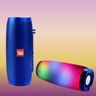 Портативная Bluetooth колонка T&G TG-157 FM-радио 5 режимов световоспроизведения функция громкой связи Power Bank 10W Blue