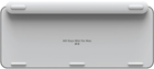 Klawiatura bezprzewodowa Logitech MX Keys Mini For Mac Wireless Illuminated Nordic Layout Pale Grey (920-010524) - obraz 3