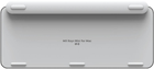 Klawiatura bezprzewodowa Logitech MX Keys Mini For Mac Wireless Illuminated Nordic Layout Pale Grey (920-010524) - obraz 3