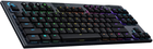 Клавіатура бездротова Logitech G915 Gaming TKL Tenkeyless LIGHTSPEED Wireless RGB Mechanical GL Linear Nordic Layout Black (920-009517) - зображення 2