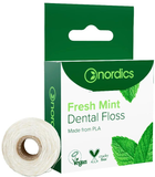 Зубна нитка Nordics Dental Floss виготовлена з кукурудзяного крохмалю Fresh Menthol 50 м (3800500324432) - зображення 1