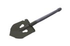 Лопата саперна DV 600 мм ключ (СО42) - зображення 2