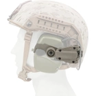 Кріплення адаптер Чебурашка на каску шолом для навушників Howard (TAN) - изображение 2