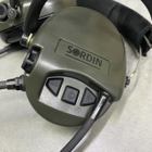 Тактичні активні навушники Sordin Supreme MIL CC із заднім тримачем, колір – Олива (76332-06-S) - зображення 6