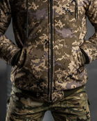 Куртка тактична на овчині XL піксель - зображення 7