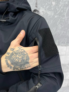 Куртка тактическая Logos-Tac Soft Shel S чёрный - изображение 6