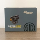 Приціл коліматорний SigSauer Romeo-MSR Red Dot Sor72001 - зображення 10