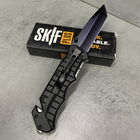 Ніж Skif Plus Crutch, колір Чорний, нержавіюча сталь, складаний ніж для військових* - зображення 5