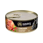 Влажный корм для стерилизованных котов Savory с курицей 200 г