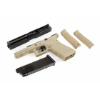 Пістолет Glock 18c - Gen4 GBB - Half Tan [WE] (для страйкболу) - зображення 2