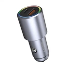 Автомобільний зарядний пристрій АЗП Proove Double Energy Plus 53W USB + Type-C Metal Gray