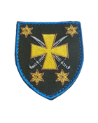 Шеврон, нарукавна емблема 116-а окрема механізована бригада, шеврон з вишивкою на липучці, 7х8 см - зображення 1
