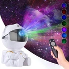 Ночник проектор Космонавт сидячий Astro Star Mini Проектор звездного неба, ночник лазерный на пульте