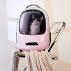 Plecak do noszenia zwierząt Petkit Breezy 2 Smart Cat Carrier Pink (6973293808506) - obraz 3