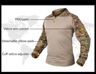 Бойова тактична сорочка убакс, ubacs + захист Han Wild Gen.3 Multicam Розмір S - зображення 3